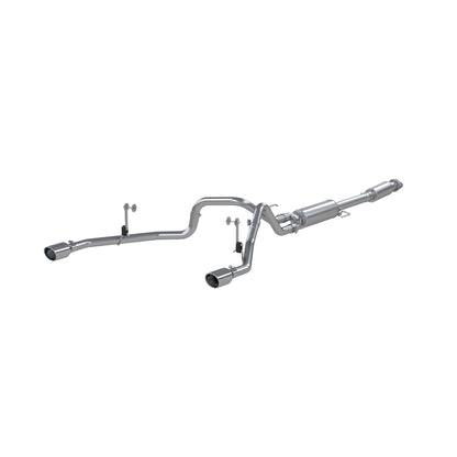 MBRP Exhaust 3in. Cat Back; 2.5in. Dual Side Exit; T-409 S5215409