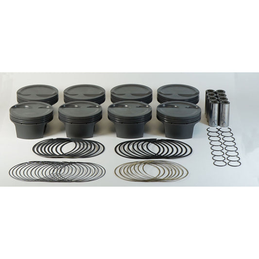 Mahle Motorsport LS 6.0L & 6.2L DISH - Compatible with LS3 / L92 style rectangular port heads 376cid 4.065 x 1.314CH 3.622stroke6.125rod0.927pin-12.1cc473g9.5CR 2618 930224565