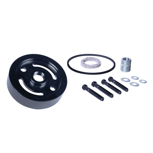 Derale GM V8 Canister Style to Spin On Oil Filter Adapter 35761