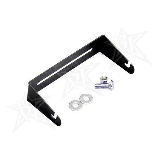 RIGID Industries 6 Inch Cradle Mount Fits E-Series LED Lights Black 40610