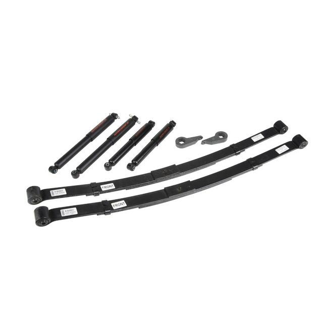 BELLTECH 638ND LOWERING KITS Front And Rear Complete Kit W/ Nitro Drop 2 Shocks 1995-1997 Chevrolet S10/S15 Blazer (4WD) 1 in. or 3 in. F/3 in. R drop W/ Nitro Drop II Shocks