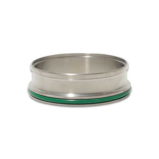 Vibrant Performance - 12587 - HD Clamp Titanium Weld Ferrule with O-Ring for 3.50 in. O.D. Tubing