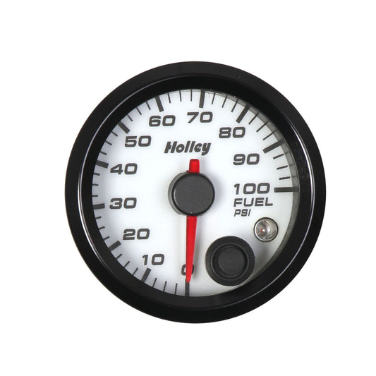 Holley Analog Style Fuel Pressure Gauge 26-608W