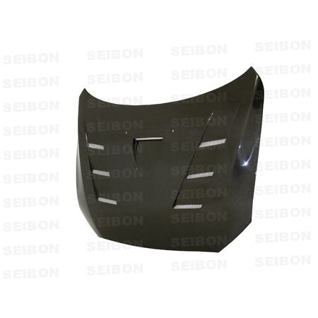 Seibon Carbon HD0809MITEVOX-TS TS-style carbon fiber hood for 2008-2015 Mitsubishi Lancer EVO X