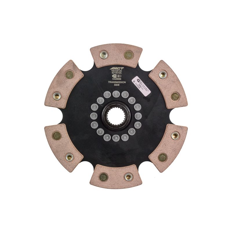 Advanced Clutch Technology 6 Pad Rigid Race Disc ACT-6214010A
