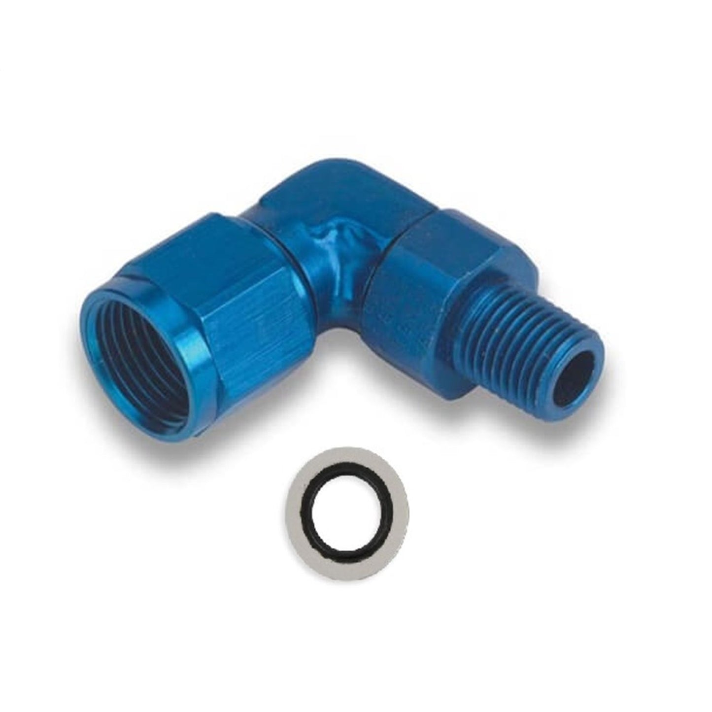 Earls Performance 90 Deg. Aluminum AN to NPT Adapter 923192ERL