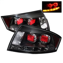 Spyder Auto LED Tail Lights - Black 5000422