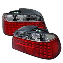 Spyder Auto LED Tail Lights - Red Clear 5000620