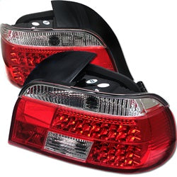 Spyder Auto LED Tail Lights - Red Clear 5000675