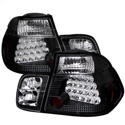 Spyder Auto LED Tail Lights - Black 5000736
