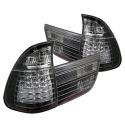Spyder Auto 4PCS LED Tail Lights - Black 5000781