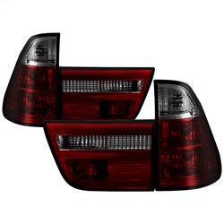 Spyder Auto 4PCS Euro Style Tail Lights- Red Smoke 5000842