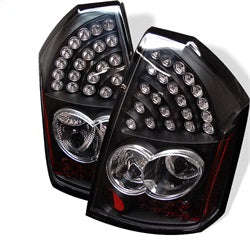Spyder Auto LED Tail Lights - Black 5000934