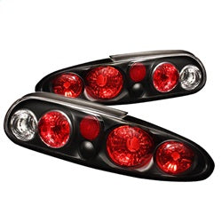 Spyder Auto Euro Style Tail Lights - Black 5001191