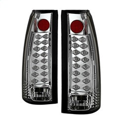 Spyder Auto LED Tail Lights - Chrome 5001368