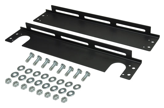 Derale Stacked Plate Cooler Full Length Mounting Bracket Kit 50021