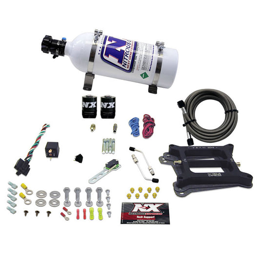Nitrous Express 4150 4-BBL/ALCOHOL (100-200-300-400-500HP) WITH 5LB BOTTLE NX-50045-05