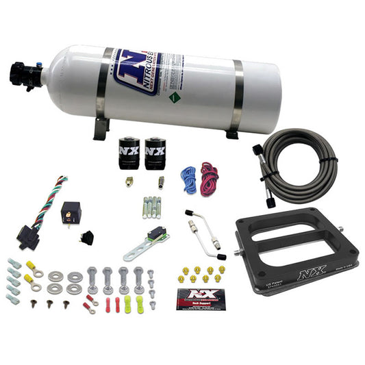 Nitrous Express DOM/ALCOHOL (100-200-300-400-500HP) WITH 15LB BOTTLE NX-50075-15