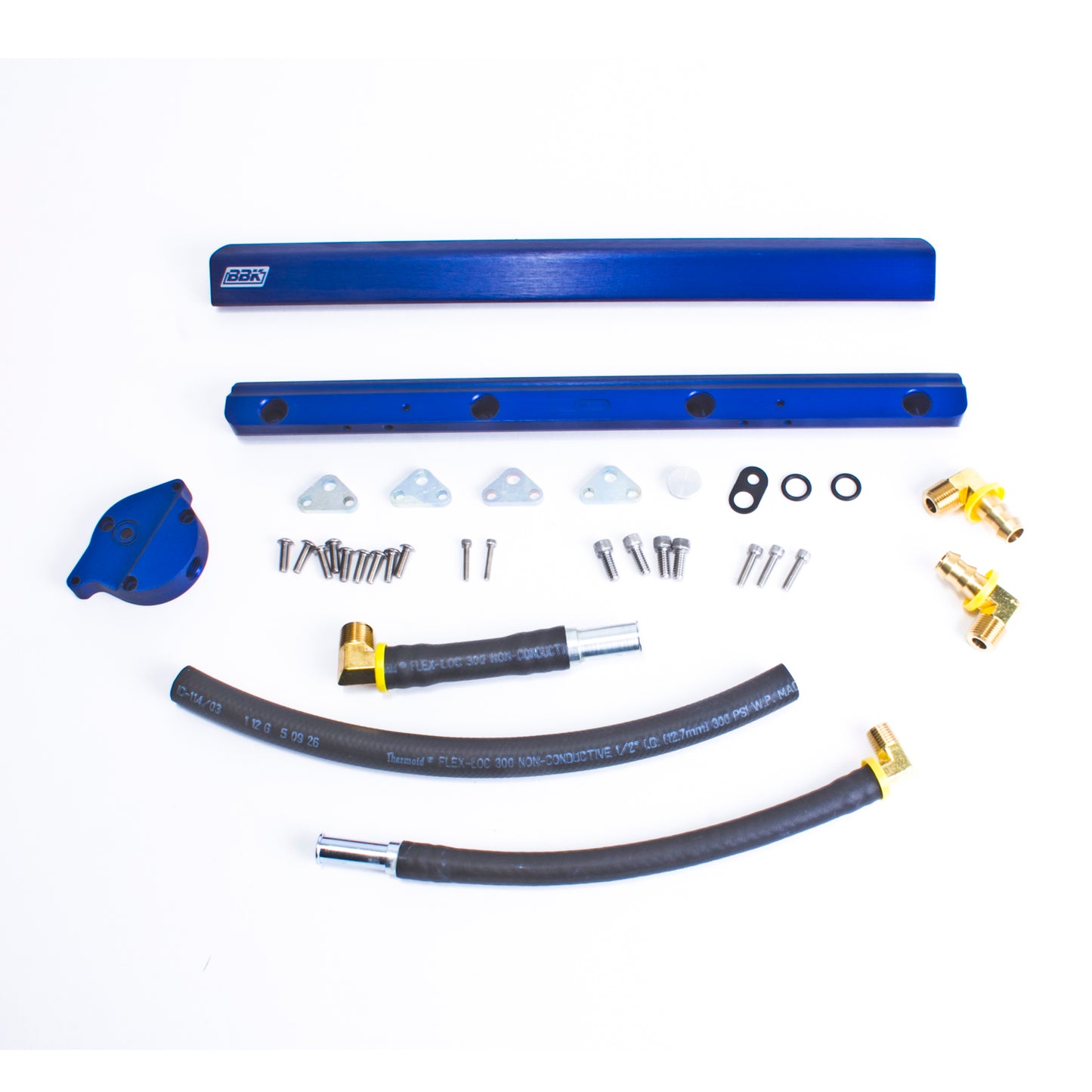 BBK MUSTANG 5.0 HIGH FLOW BILLET ALUMINUM FUEL RAIL KIT 5010