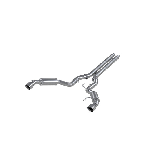 MBRP Exhaust 3in. Cat Back; Dual Split Rear; Race Version; 4.5in. tips Aluminized Steel S7278AL