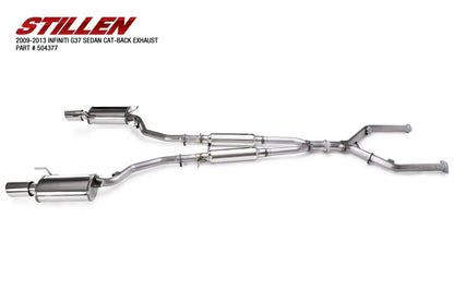 2009-2013 Infiniti G37 Sedan, 2015 Q40 Stainless Steel Cat-Back Exhaust System - 504377