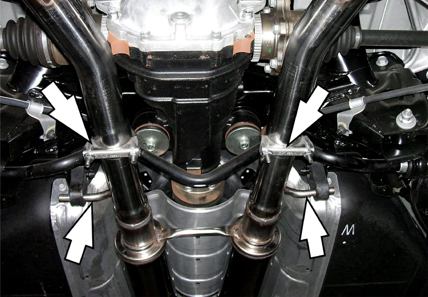 Stillen 2006-2010 Infiniti M35 Stainless Steel Near Cat-Back Exhaust System - 504435