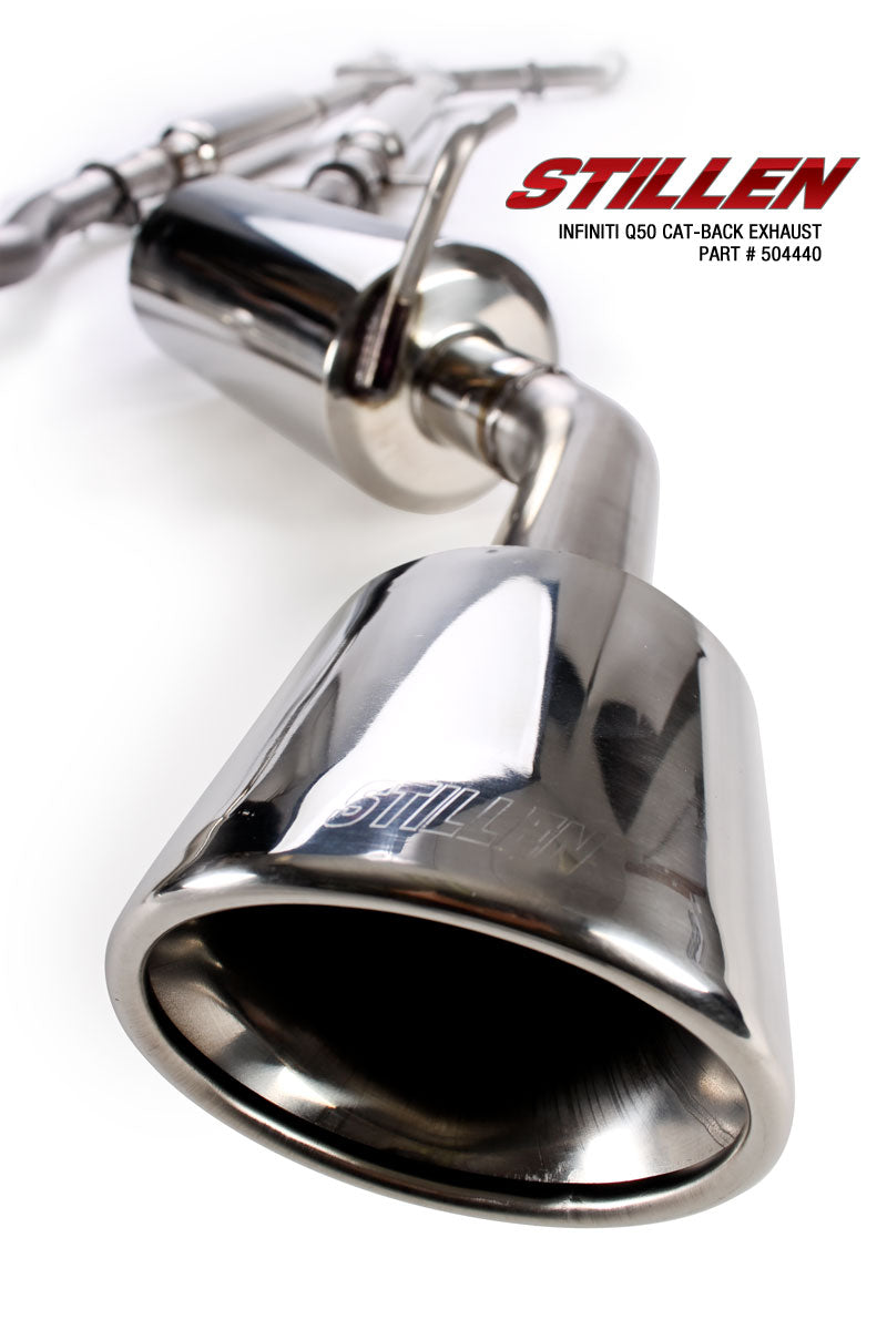2014-15 Infiniti Q50 3.7L Stainless Steel Cat-Back Exhaust System- 504440
