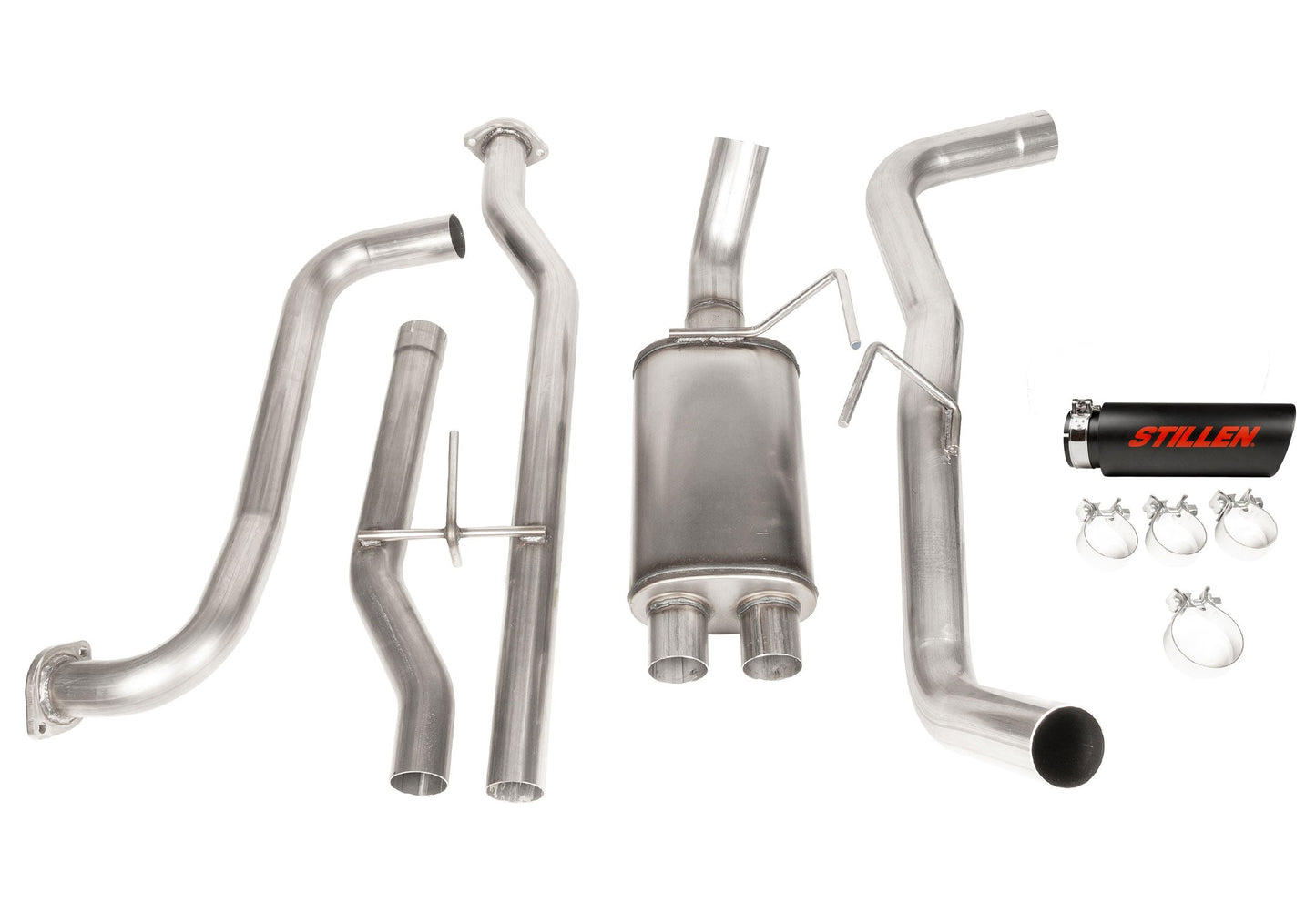 Stillen 2022-2023 Nissan Frontier / Cat-Back Exhaust System w/ Black Tip #509461