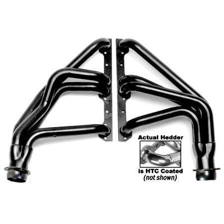 Hedman Hedders HTC COATED HEADERS; 1-5/8 IN. TUBE DIA.; 3 IN. COLL.; FULL LENGTH DESIGN 68176