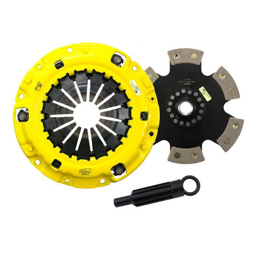 Advanced Clutch Technology HD/Race Rigid 6 Pad Kit ACT-HY4-HDR6