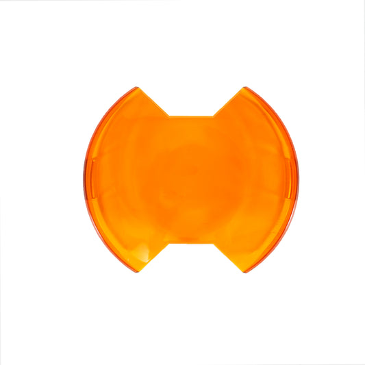 KC HiLiTES 6 inch SlimLite LED - Light Shield - Amber 5104
