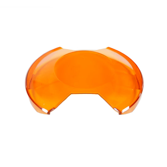KC HiLiTES 6 inch SlimLite LED - Light Shield - Amber 5104