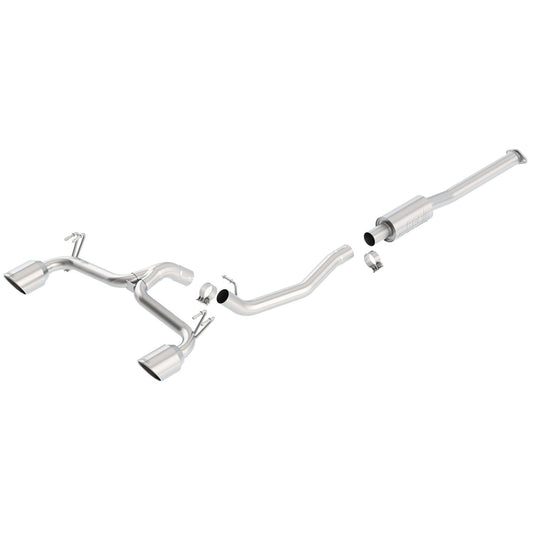 Borla 2009-2017 Mitsubishi Lancer Ralliart Cat-Back Exhaust System S-Type 140334