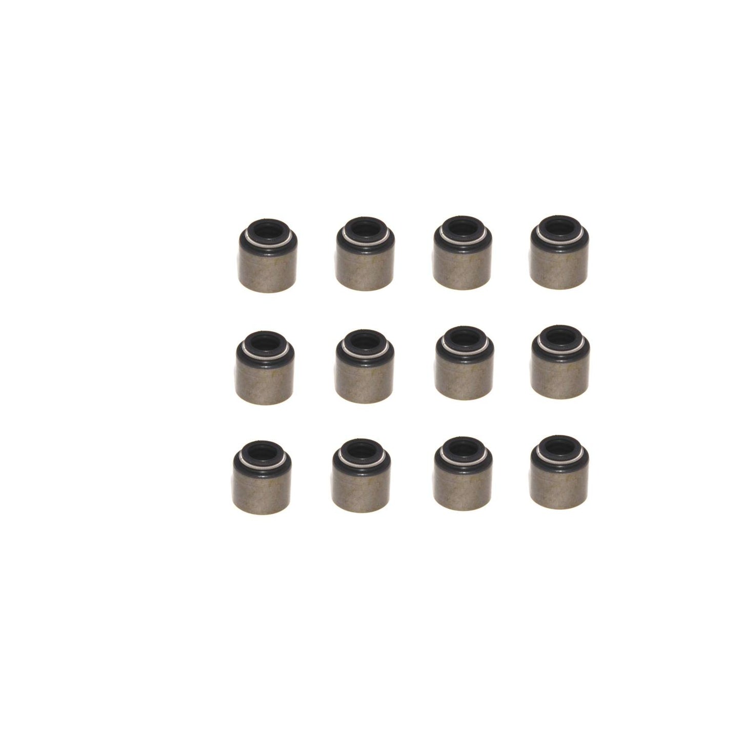 COMP Cams Set of 12 Steel Viton Valve Seals for .500" Guide Size 8mm Valve Stem COMP-511-12