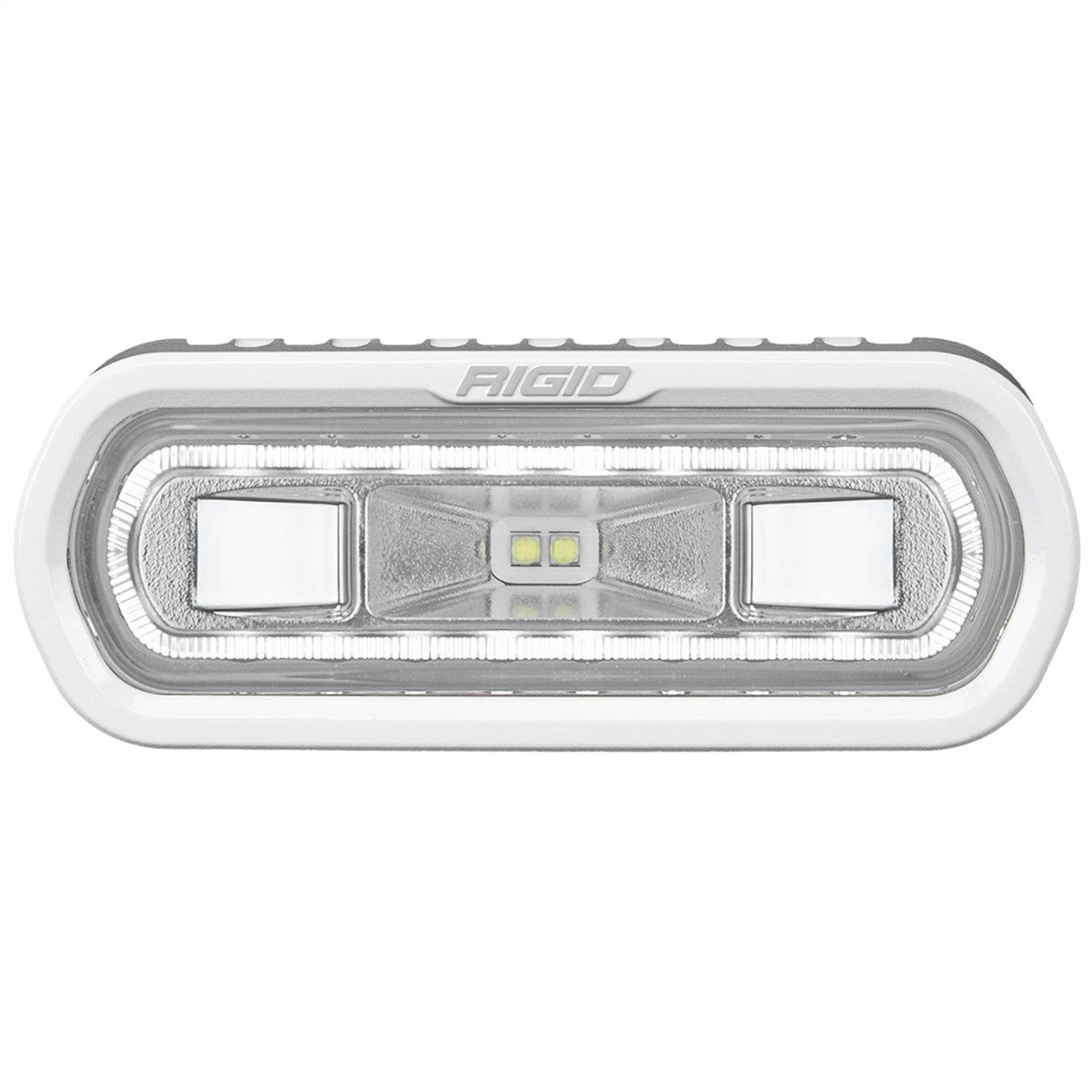 RIGID Industries SR-L Series Marine Spreader Pod 2 Wire Surface Mount White Housing With White Halo 51100