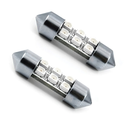 Oracle Lighting 5201-001 - ORACLE 31MM 6 LED SMD Festoon Bulbs (Pair) - Cool White