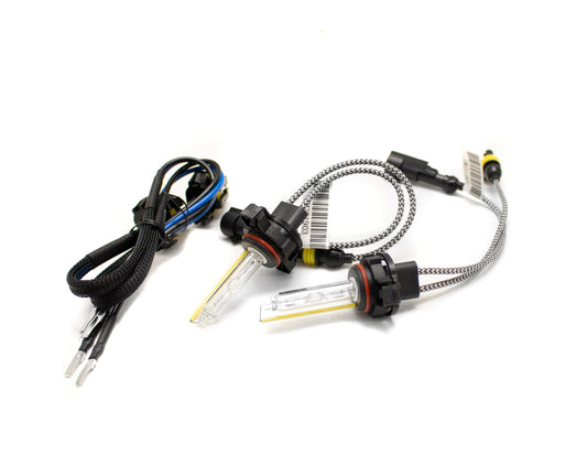 Race Sport 5202QS6K - 5202 5500K G6v2 Quick Start HID CANBUS Bulbs W/ Braided Cables (Pair)