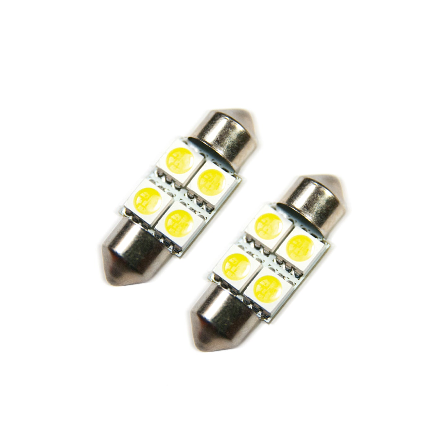 Oracle Lighting 5203-001 - ORACLE 33MM 4 LED 3-Chip Festoon Bulbs (Pair) - Cool White