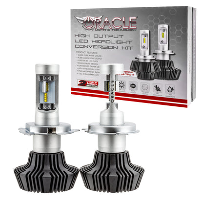 Oracle Lighting 5231-001 - ORACLE H4 4000 Lumen LED Headlight Bulbs (Pair)