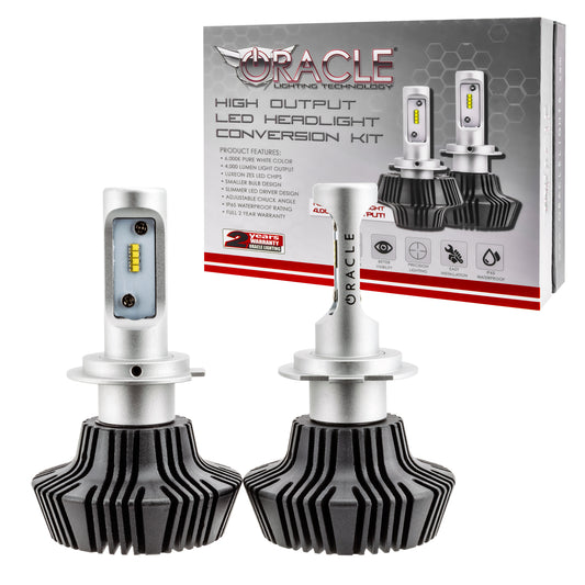 Oracle Lighting 5232-001 - ORACLE H7 4000 Lumen LED Headlight Bulbs (Pair)