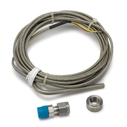 AutoMeter THERMOCOUPLE KIT TYPE K 3/16 in. DIA OPEN TIP 10FT INCL. STAINLESS COMP. & WELD BOSS 5244