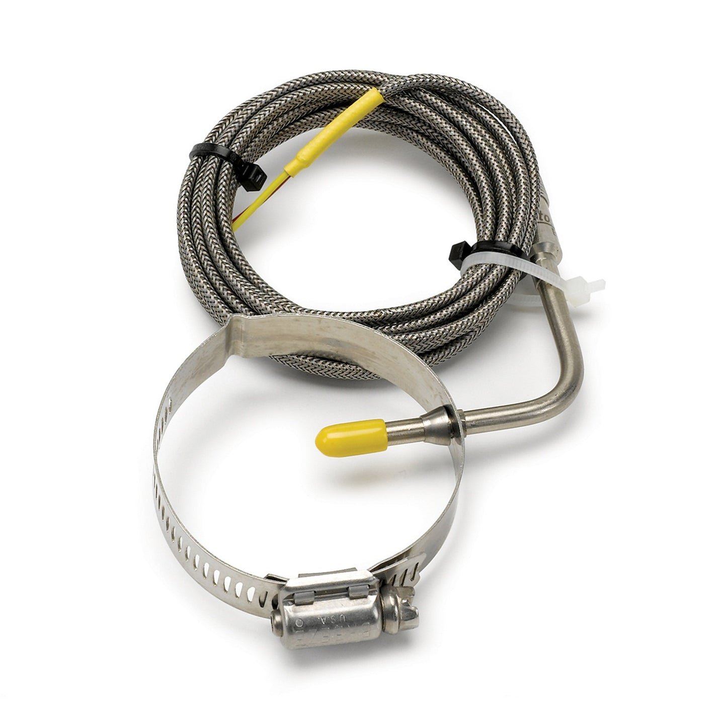 AutoMeter THERMOCOUPLE KIT TYPE K 3/16 in. DIA CLOSED TIP 10FT. INCL. STAINLESS BAND CLAMP 5247