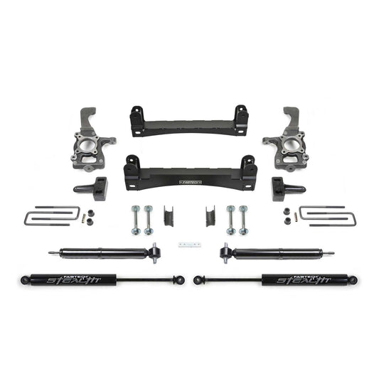 Fabtech 4" BASIC SYS W/ RR STEALTH 2015-20 FORD F150 2WD K2258M
