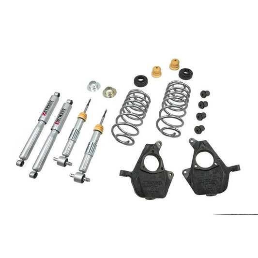 BELLTECH 739SP LOWERING KITS Front And Rear Complete Kit W/ Street Performance Shocks 2007-2014 Chevrolet Tahoe/Suburban/Yukon (w/out Factory Autoride 2WD/4WD) 2 in. F/3 in. or 4 in. R drop W/ Street Performance Shocks