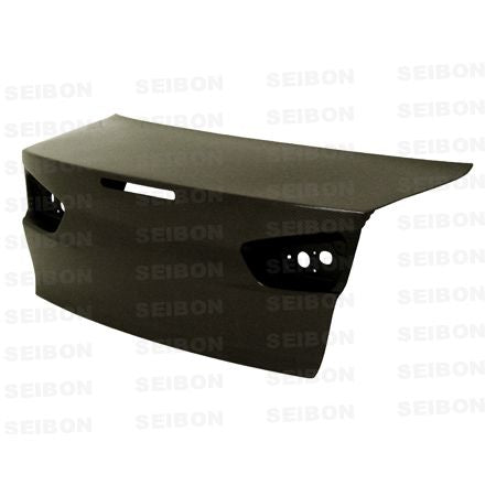 Seibon Carbon TL0809MITEVOX OEM-style carbon fiber trunk lid for 2008-2015 Mitsubishi Lancer EVO X