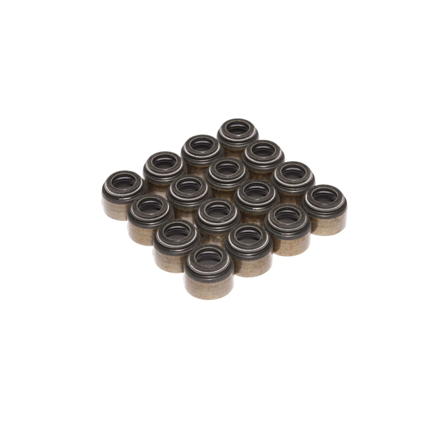 COMP Cams Set of 16 Black Viton Valve Seals for .425" Guide Size 5/16" Valve Stem COMP-530-16