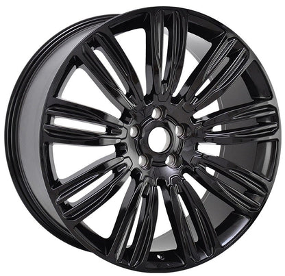 22" X 9.5" Gloss Black Aluminum Wheels Set - Dynamic Performance - R531-GB-22x9.5-5x120-45-72.56