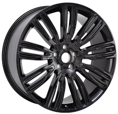 21" X 9.5" Gloss Black Aluminum Wheels Set - Dynamic Performance - R531-GB-21x9.5-5x120-49-72.56