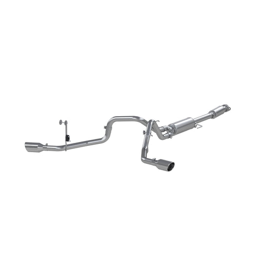 MBRP Exhaust 3in. Cat Back; 2.5in. Dual Side Exit; T409 S5213409