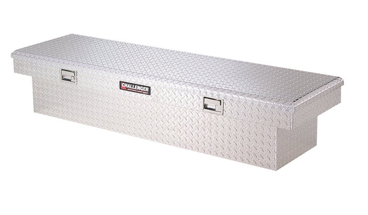 Lund 5350 Challenger Crossover Storage Box Over 60.25-Inch Brite Aluminum